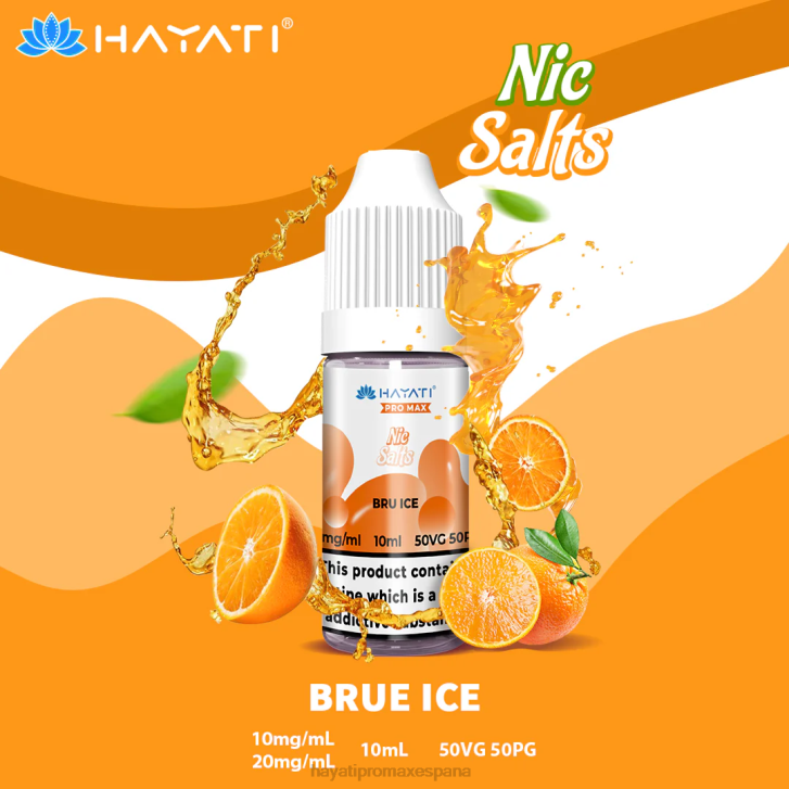 Hayati Pro Max sales de nic FTTT248 hielo bruto - Hayati Vape España Hayati Pro Max sales de nic FTTT248 hielo bruto - Hayati Vape España