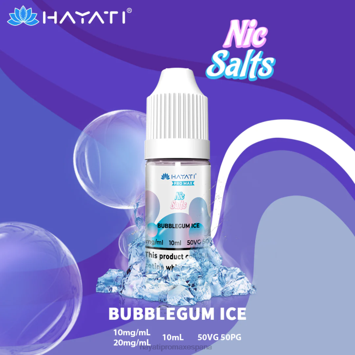 Hayati Pro Max sales de nic FTTT249 hielo de chicle - Hayati Vape Flavours Hayati Pro Max sales de nic FTTT249 hielo de chicle - Hayati Vape Flavours